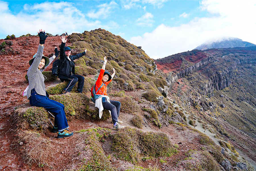 Kirishima National Park guided hike trekking group tour