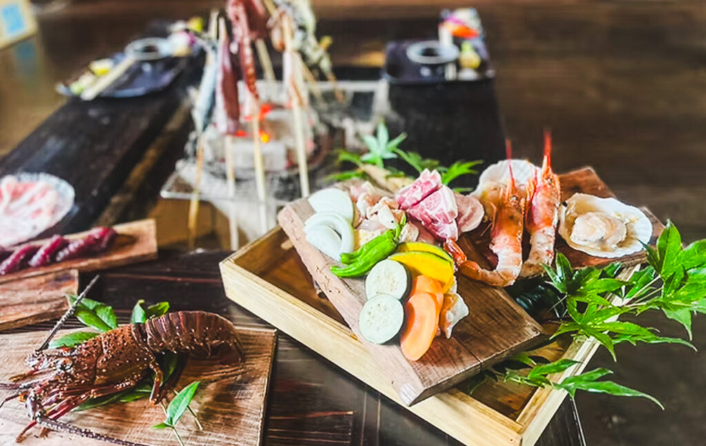 Kagoshima Private Shore Excursion: Kirishima Wild Hot Spring & Local Robatayaki Lunchの画像